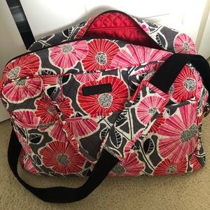 Vera Bradley Cheery Blossom Weekender Travel Bag!!